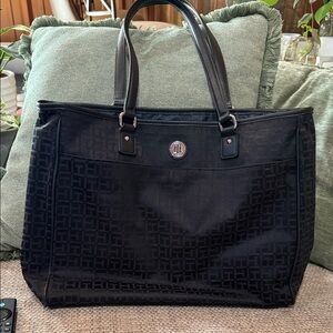 Tommy Hilfiger Black Tote Bag